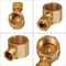 Everflow 3/8 O.D. COMP x 1/2 FIP Reducing 90 Degree Elbow Pipe Fitting, Lead Free Brass C70R-3812-NL - alternate 5